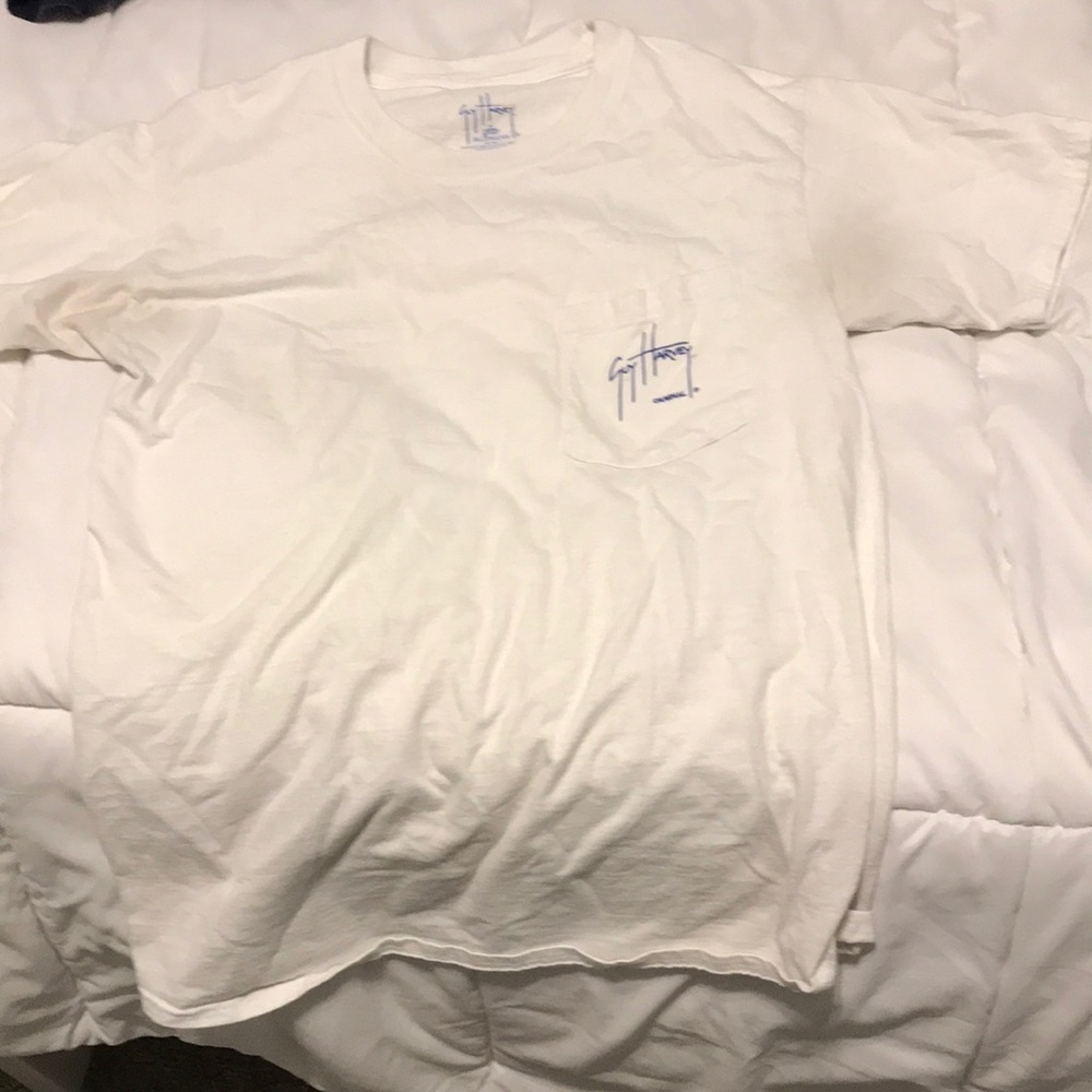 white guy harvey shirt